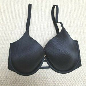 EUC Savage X Fenty 32DDD Black T-Shirt Bra Adjustable Strap Full Coverage Wire